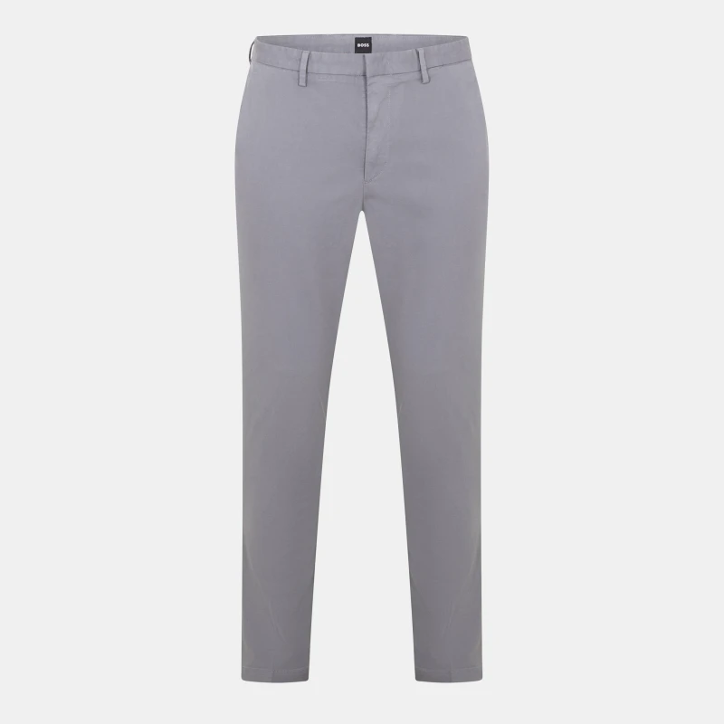 Image of Boss Mens Kaito3 Straight Leg Trousers Dark Grey male 28W R