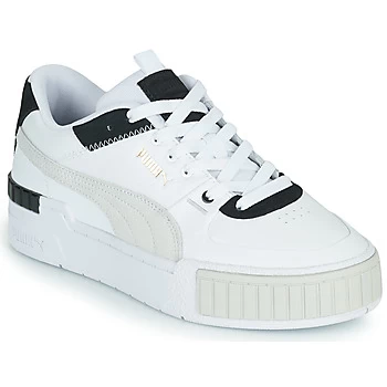 image of Puma CALI SPORT womens Shoes Trainers in White,4.5,5.5,4,6.5