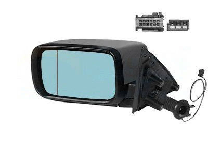 Image of VAN WEZEL 0639807 Wing mirror * HAGUS * Left, Heatable, Over-paintable Outside Mirror (50)