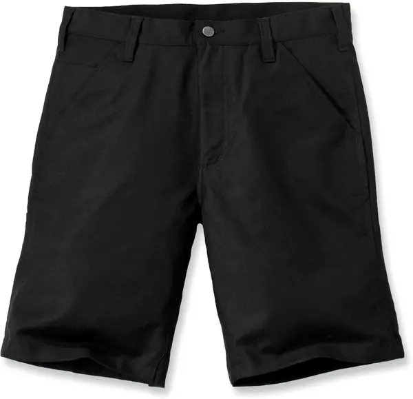Image of Carhartt Rugged Stretch Canvas Shorts, black, Size 30