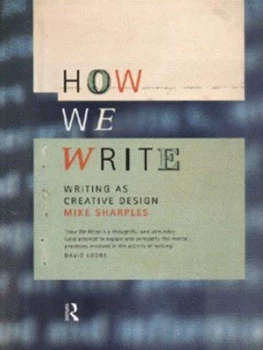 Image of How We Write by Mike Sharples Book