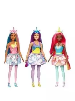 image of Barbie Dreamtopia Unicorn Doll Assortment