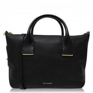 Image of Ted Baker LeedaaS Soft Leather Tote Bag - black