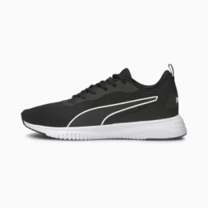 image of Womens PUMA Flyer Flex Running Shoes, Black/White Size 11 Shoes