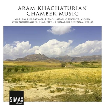 Image of Mariam Kharatyan, Adam Grüchot, Stig Nordhagen & Leonardo Sesenna - Aram Khachaturian: Chamber Music CD