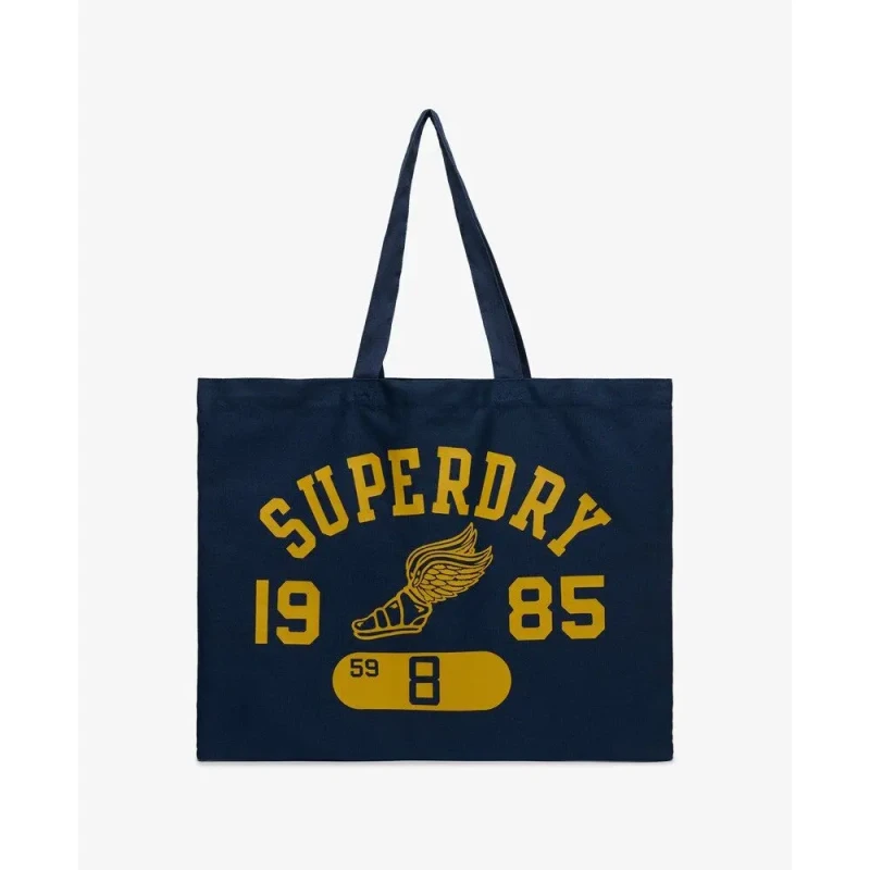 Image of Superdry Tote Blue WY1Q4 Female
