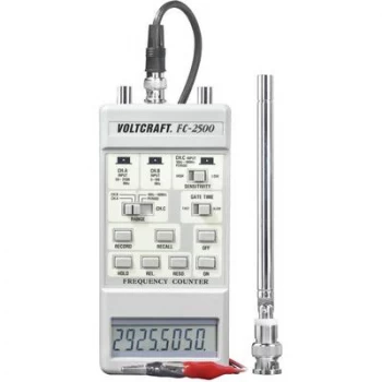 Image of VOLTCRAFT FC-2500 Cycle counter 10 Hz - 2.5 GHz