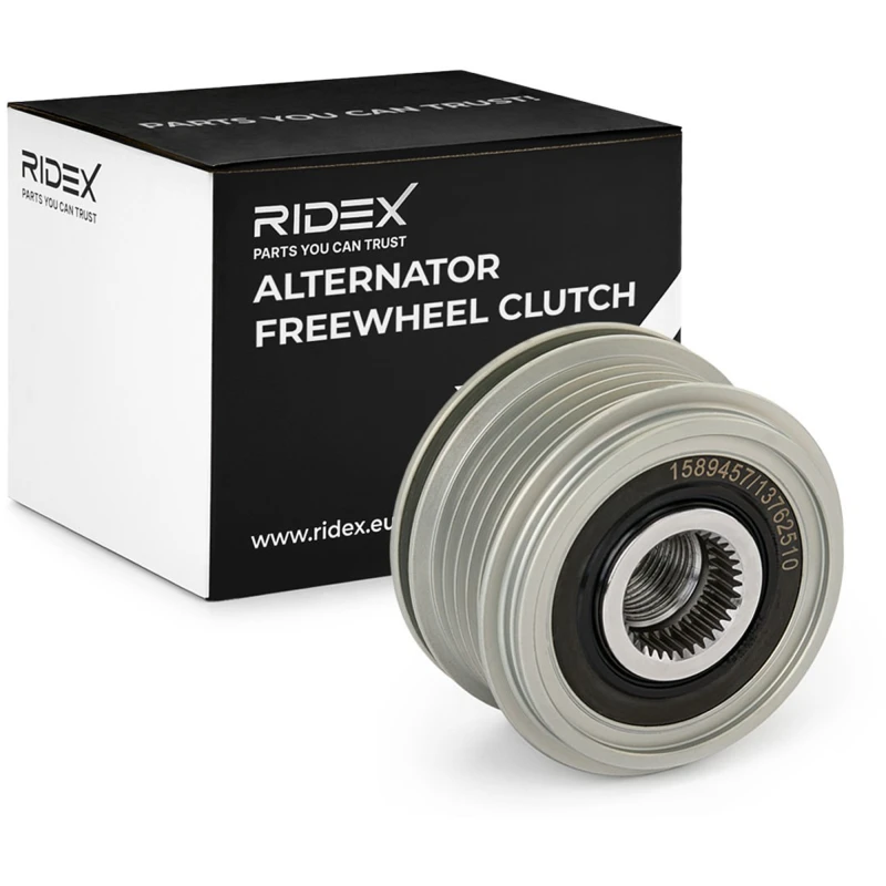 Image of RIDEX 1390F0087 Freewheel Clutch Width: 36,1mm, Requires special tools for mounting Freewheel Clutch,alternator (1390)