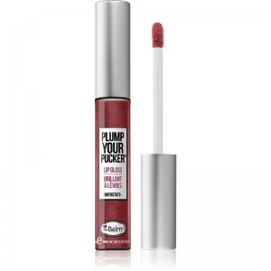 Image of theBalm Plump Your Pucker Lip Gloss With Marine Collagen Shade Extravagant 7ml