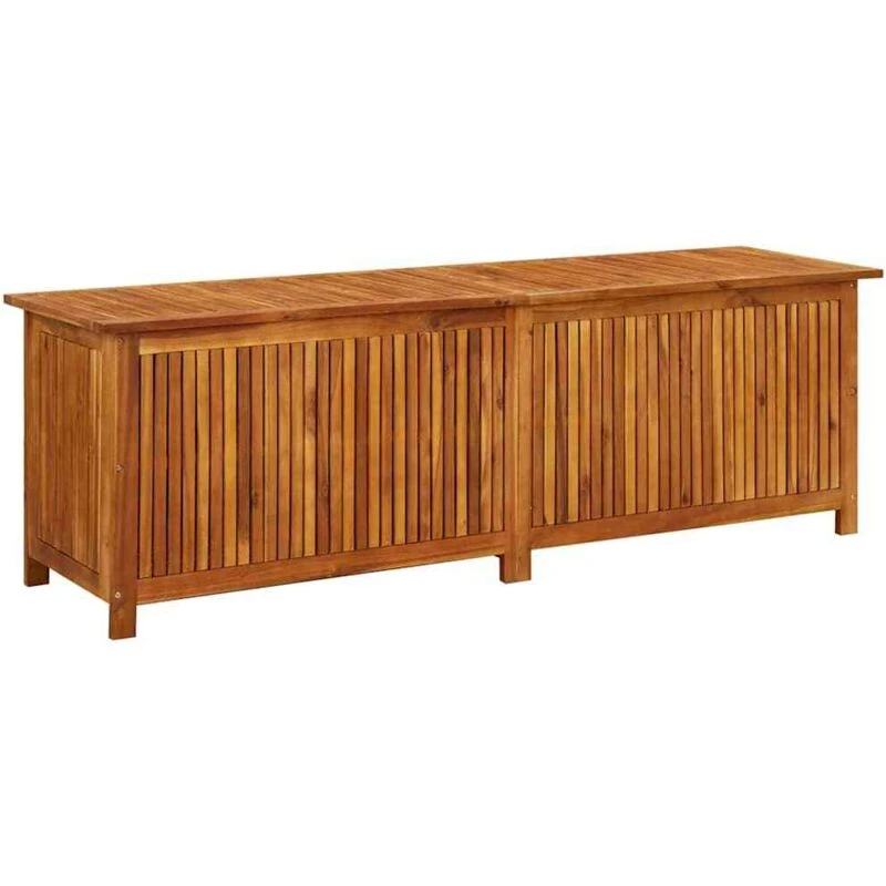 Image of VIDAXL Garden Storage Box 175x50x58cm Solid Acacia Wood Vidaxl 8720286589977