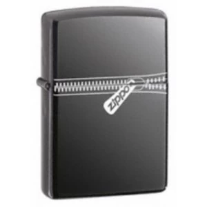 Image of Zippo Zipped Black Ice Windproof Lighter