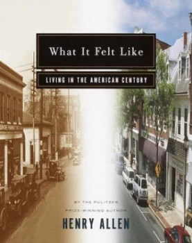 Image of What It Felt like by Henry Allen Book