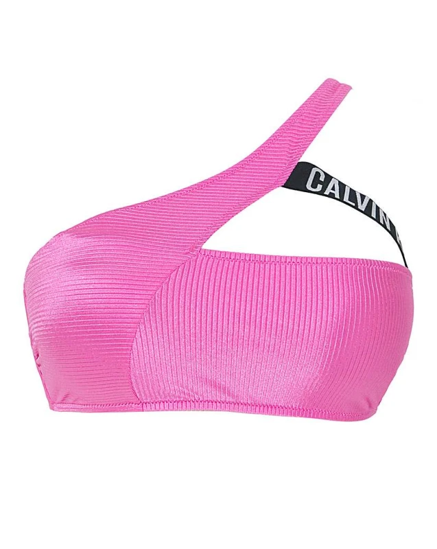 Image of Calvin Klein Intense Power Bikini Top Pink Female 2XL QV84706