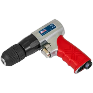 image of Sealey GSA241 Reversible Air Drill with Keyless Chuck 10mm