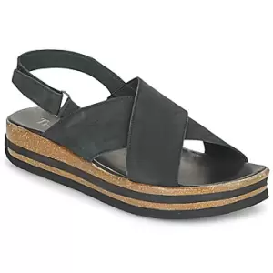 image of Think Comfort Sandals Black Zega SCHWARZ 6