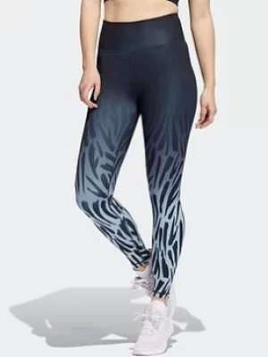 Image of adidas Optime Fierce Training 7/8 Tights, Black Size XS Women