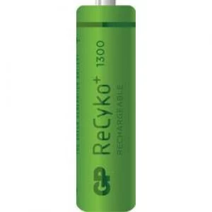 image of AA battery rechargeable NiMH GP Batteries ReCako HR06