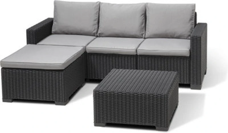 Image of Keter California Chaise Longue - Graphite, Grey 262049