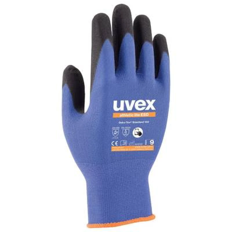 Image of Uvex uvex athletic lite ESD 6003506 Work glove Size 6 1 Pair 6003506