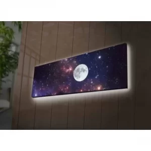 Image of 3090NASA-010 Multicolor Decorative LED Lighted Canvas Painting
