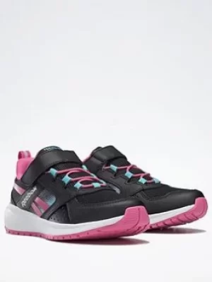 Image of Reebok Road Supreme 2 Alt Shoes, Black/Pink/Blue, Size 10