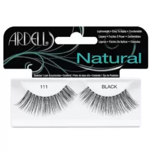 Image of Ardell Natural Lashes 111 Black 1 pair
