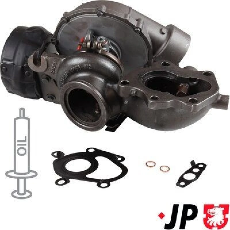 Image of JP GROUP Turbocharger JP GROUP 1217401700