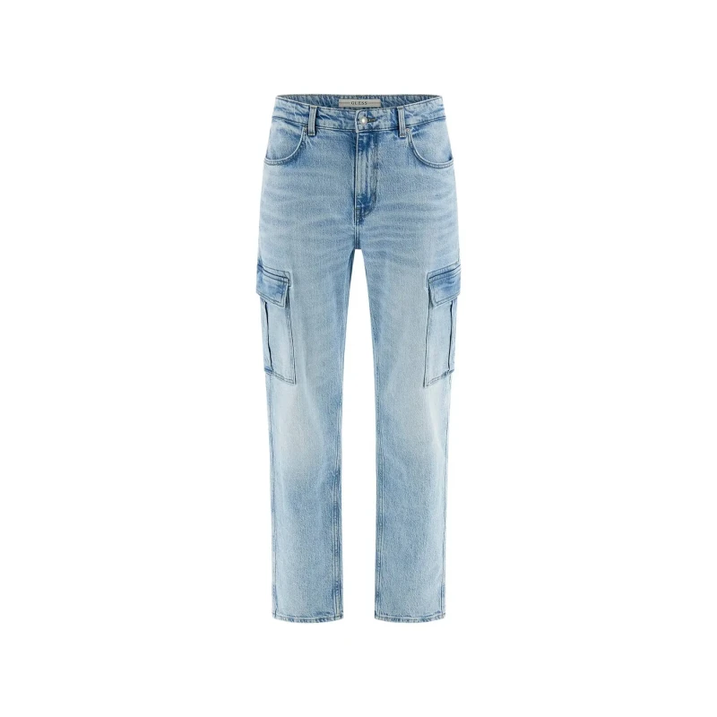 Image of Guess Cargo jeans Guess Julianne Bleu Male 36x32