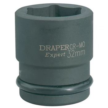 Image of Draper Expert 3/4" Drive Hexagon Impact Socket Metric 3/4" 32mm