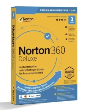 image of Norton 360 Deluxe 12 Months 3 Devices