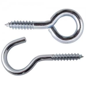 Image of Select Hardware Curtain Wire with Hooks/Eyes 1.8m 1 Pack