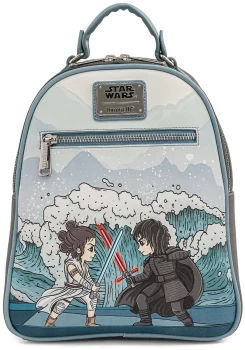 Image of Star Wars Loungefly - Kylo & Rey Mini backpacks multicolour