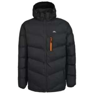 image of Trespass Mens Blustery Padded Jacket (3XL) (Black)