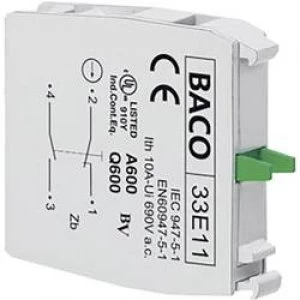 Image of Contact 1 breaker 1 maker momentary 600 V