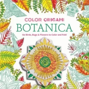 Image of Color Origami Botanica Adult Coloring Book by Abrams Noterie