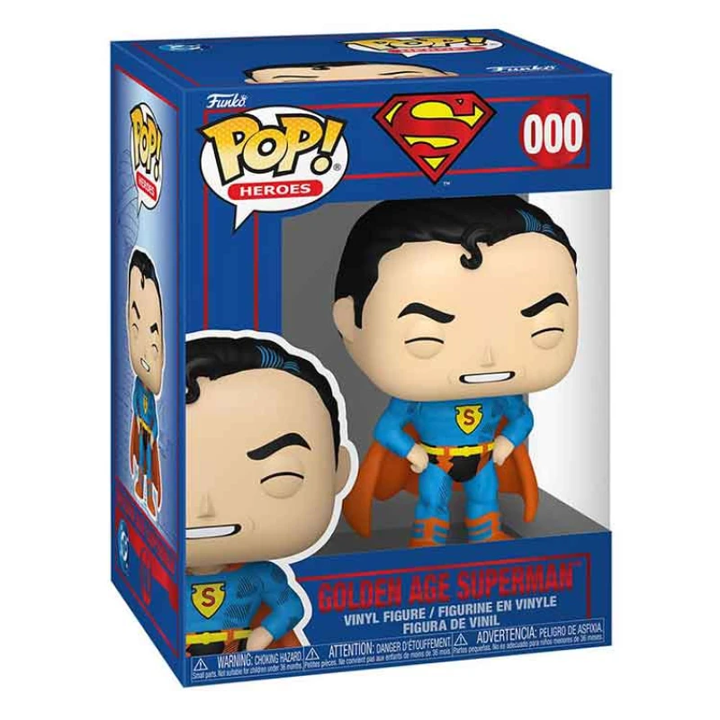 Image of AJ Toys & Books Funko DC Comics POP! Heroes Vinyl Golden Age Superman