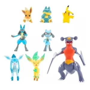 image of Pokemon Battle Mini Figures 8-Pack Sinnoh Region 5-11 cm