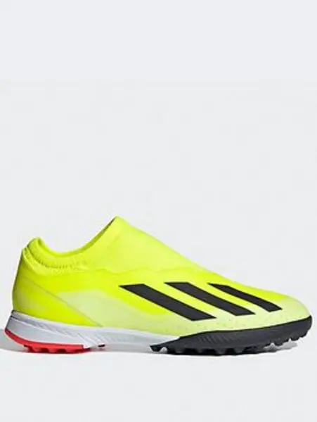 Image of adidas X Crazyfast League Childrens Laceless Astro Turf Football Boots - Size C12