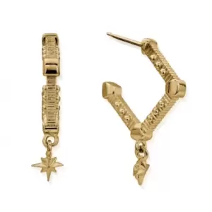 Image of Gold Inner Guidance Hoop Earings GEH3245