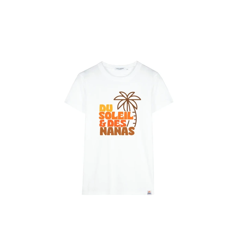 Image of French Disorder Womens T-Shirt French Disorder Soleil Blanc Female S