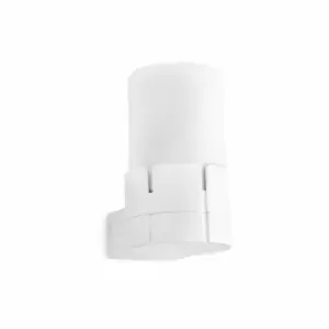 image of Tram LED Outdoor Wall Light White IP44, E27