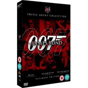 image of James Bond Ultimate Edition - Dr. No/Live And Let Die/Die Another Day DVD