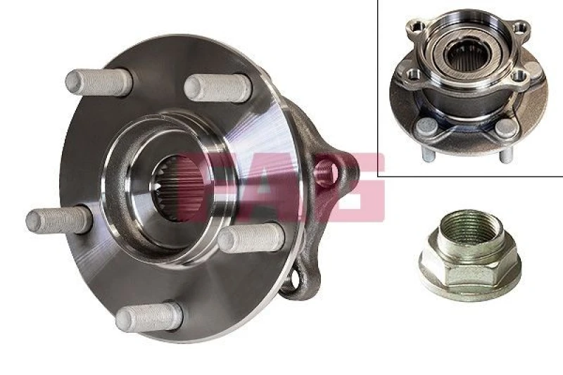 Image of Wheel bearing kit FAG 713 6159 60
