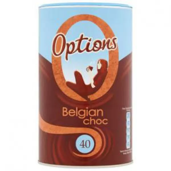 Image of Options Belgian Hot Chocolate Jar 825g NWT7256