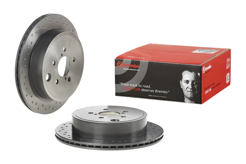Image of BREMBO Brake disc BREMBO 09.C662.1X