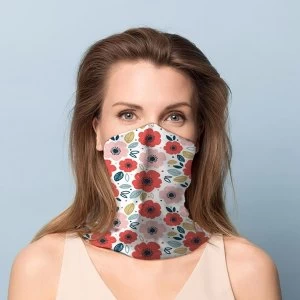 image of Poppy Fields Neck Scarf Face Covering