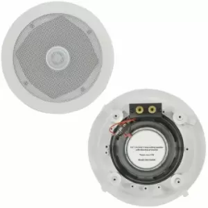 Image of Loops - Pair 75W Directional Tweeter Ceiling Speaker 6.5' 8Ohm 2 Way Adjustable HiFi