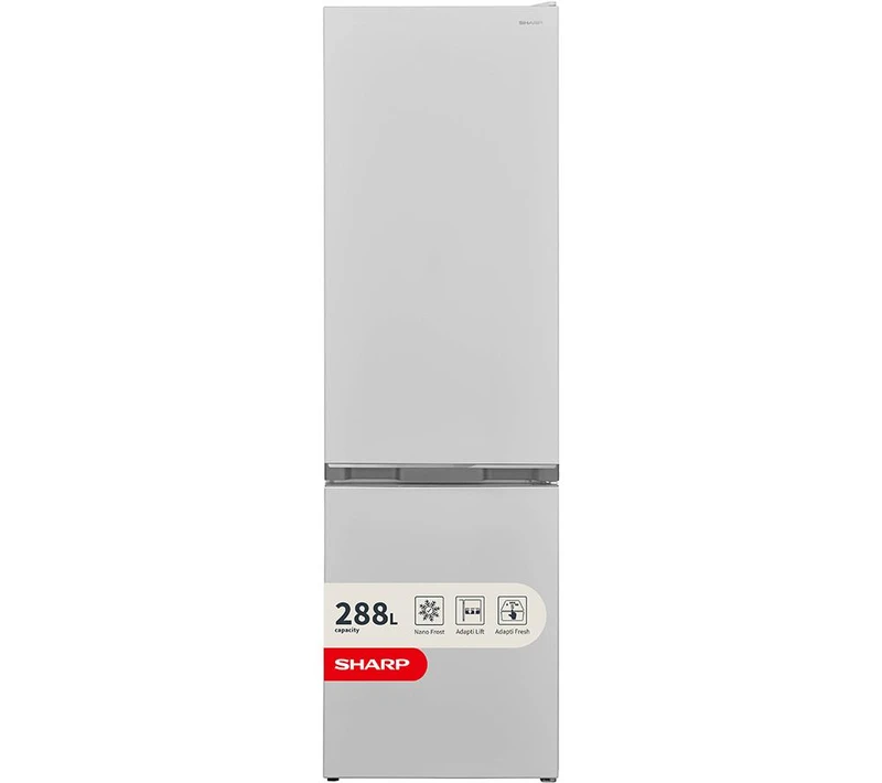 Image of Sharp SJ-BB05DTXWE-EN 288L Freestanding Fridge Freezer