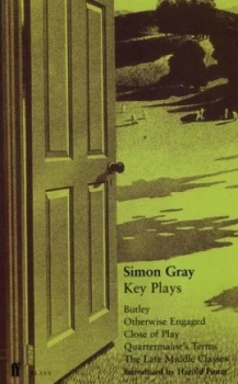 Image of Key Plays by Simon Gray Paperback