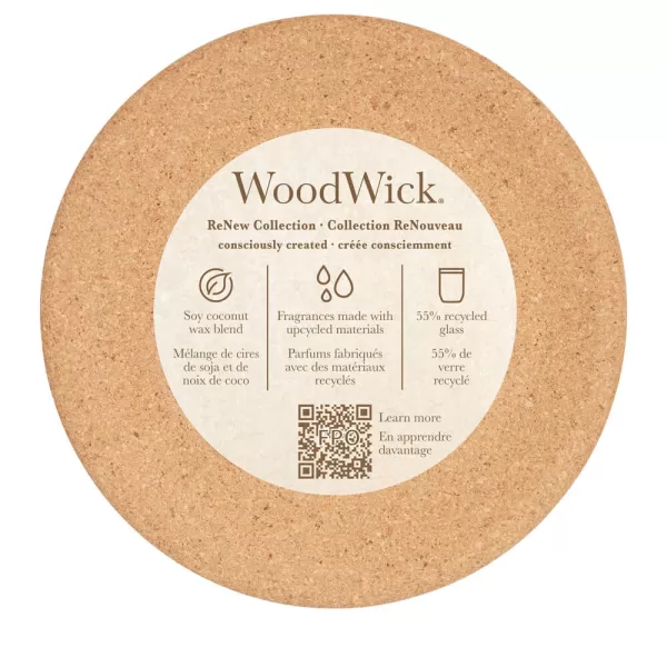 Image of Woodwick Black Currant & Rose Scented Candle 368g
